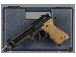 Beretta M9 Semi-Automatic Pistol with Case