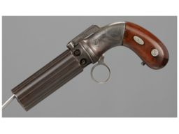 A.W. Spies Retailer Marked Allen's Patent Percussion Pepperbox