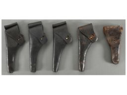 Five U.S. Holsters