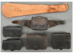 Leather Firearms Accessories, Including U.S. Military