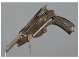 V. C. Schilling Model 1896 No. 2 Folding Trigger Bergmann Pistol