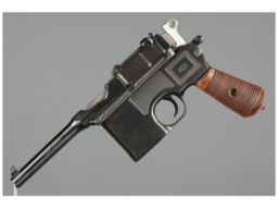 German Mauser Bolo Broomhandle Semi-Automatic Pistol