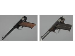 Two High Standard Semi-Automatic Rimfire Pistols