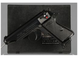 Walther/Interarms Model PP Semi-Automatic Pistol with Case