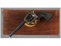 Colt New Frontier 22 Revolver with Extra Cylinder and Box