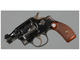S&W .38 M&P Model of 1905 Revolver with Factory Letter