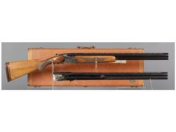 Factory Engraved Belgian Browning Superposed Lightning Shotgun 