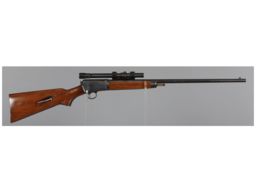 Winchester Model 63 Semi-Automatic Rifle with Scope