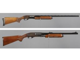 Two Remington Model 870 Slide Action Shotguns