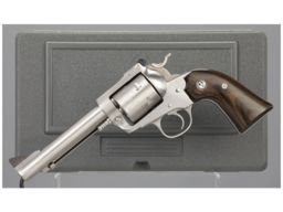 Ruger New Model Blackhawk Bisley Revolver with Extra Cylinder