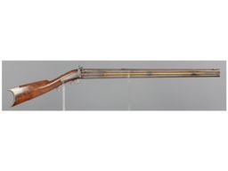 Engraved E.K. Purdy Over/Under Percussion Combination Gun
