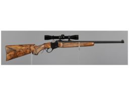 Upgraded Ruger No. 3 Rifle in .22 Hornet with Scope