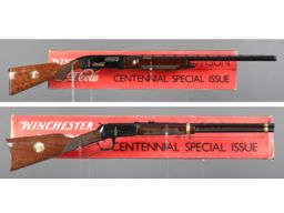Matched Pair Winchester Coca-Cola Centennial Long Guns 