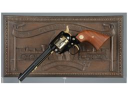 Cased Colt Gold Spike Frontier Scout Single Action Revolver