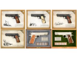 Matched Set of Colt WWI/WWII 1911/1911A1 Pistols