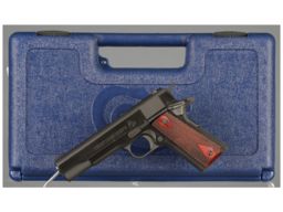Colt Series 70 Government Model Semi-Automatic Pistol with Case