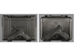 Two Springfield Armory XDM Semi-Automatic Pistols with Cases