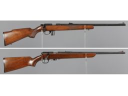 Two Bolt Action Rimfire Rifles
