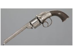 British Bar Hammer Percussion Revolver