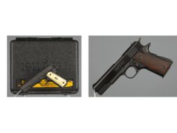 Two Browning Model 1911 Semi-Automatic Pistols