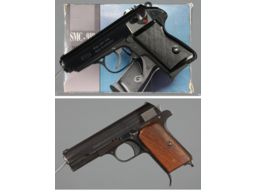 Two Hungarian Semi-Automatic Pistols
