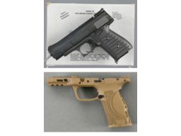 One Pistol and One Pistol Frame