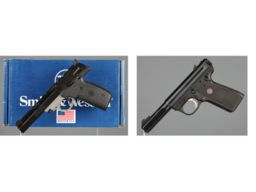 Two Semi-Automatic Rimfire Pistols