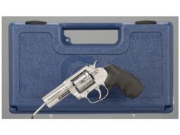 Factory Engraved Colt King Cobra Revolver with Case