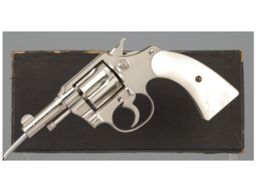Colt Police Positive Revolver with Rare 2 1/2 Inch Barrel