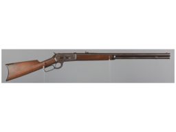 Antique Winchester Model 1886 Lever Action Rifle