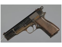 WWII German Occupation Fabrique Nationale Model 1935 Pistol