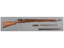 Japanese Nagoya Type 99 Arisaka Bolt Action Rifle with Bayonet