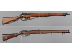 Two British Lee-Enfield Pattern Bolt Action Rifles 