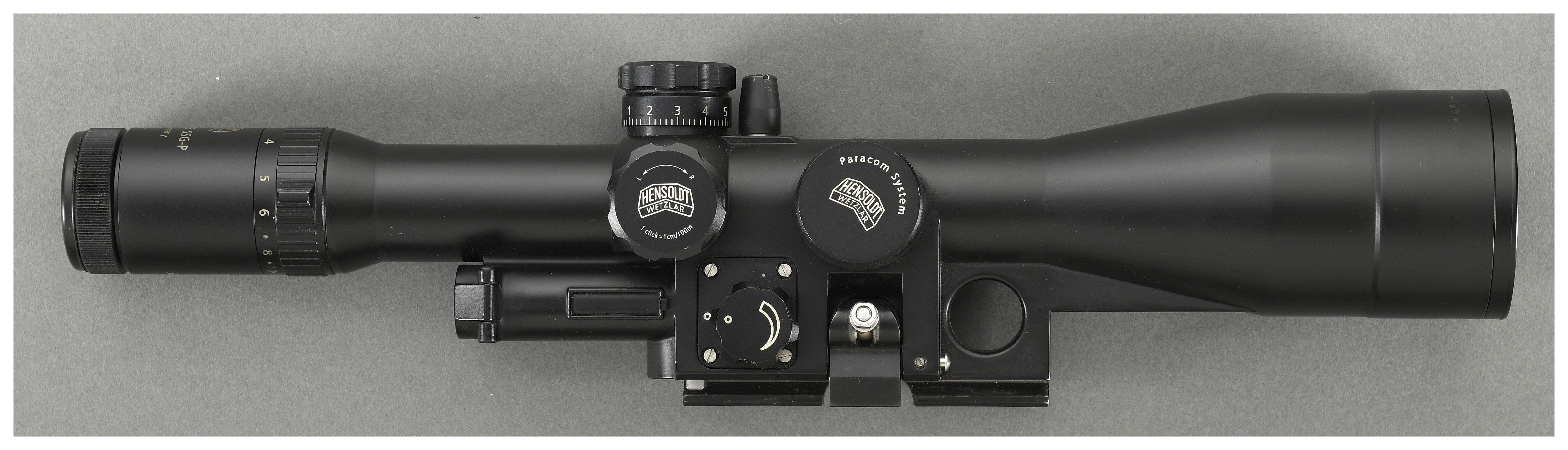 Hensoldt Wetzlar ZF 3-12x56 SSG-P Rifle Scope | Rock Island Auction