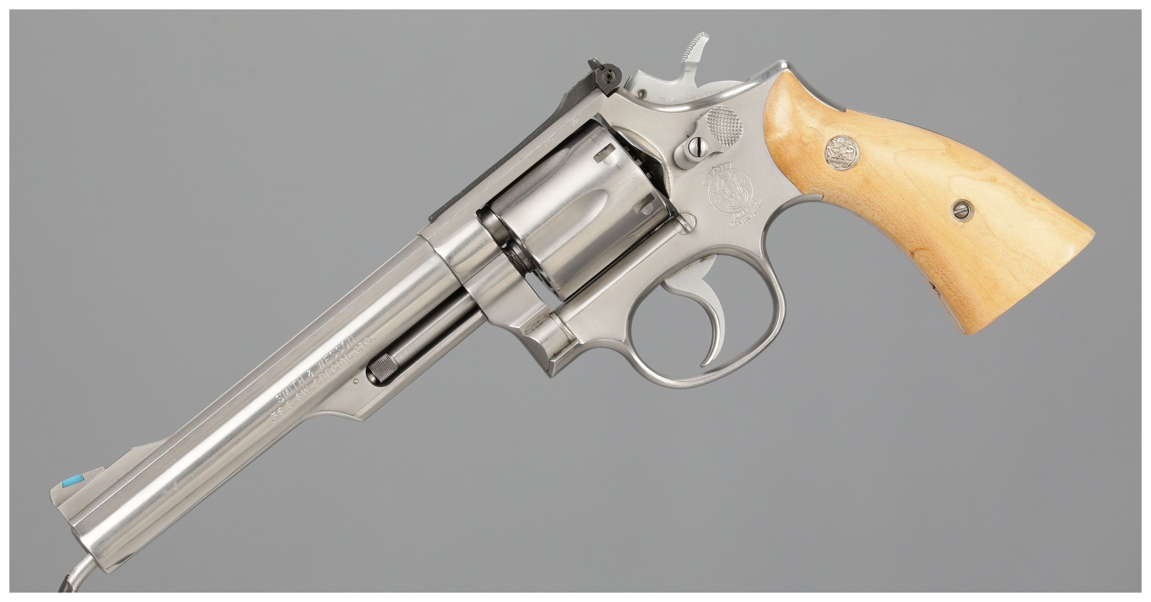 LAPD Marked S&W Model 68-2 Revolver with Factory Letter | Rock