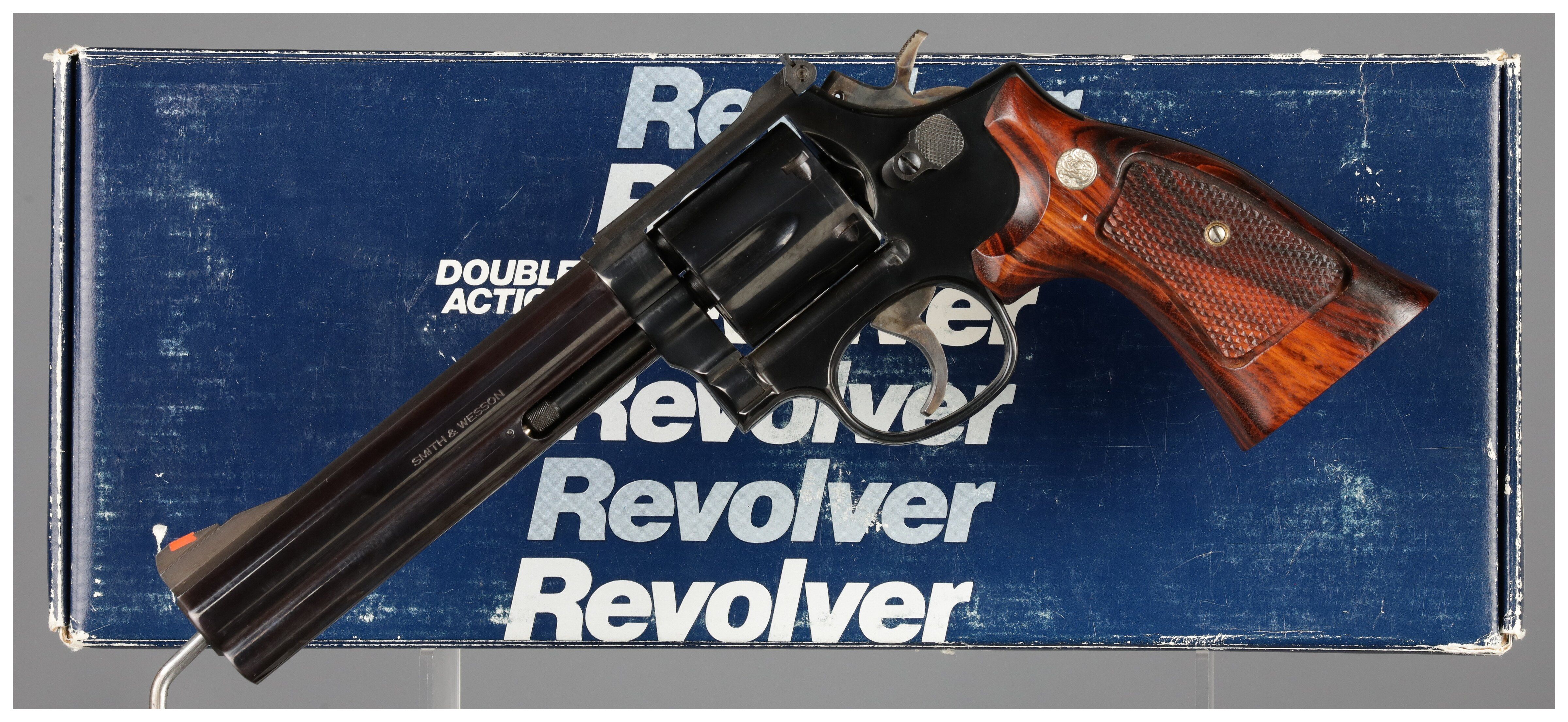 Smith & Wesson Model 586 Double Action Revolver | Rock