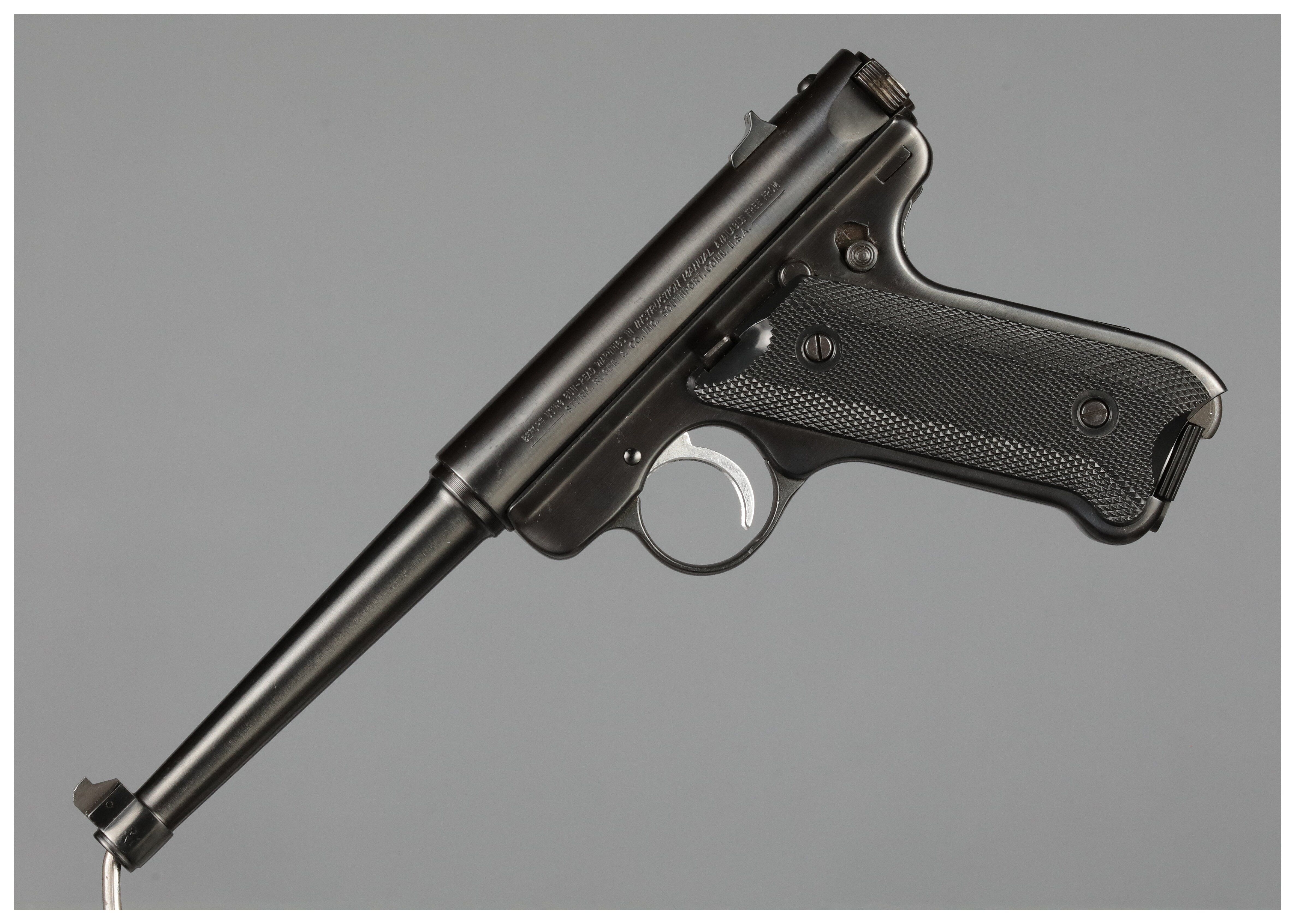 First Year Production Ruger Mk II Semi-Automatic Pistol | Rock Island ...