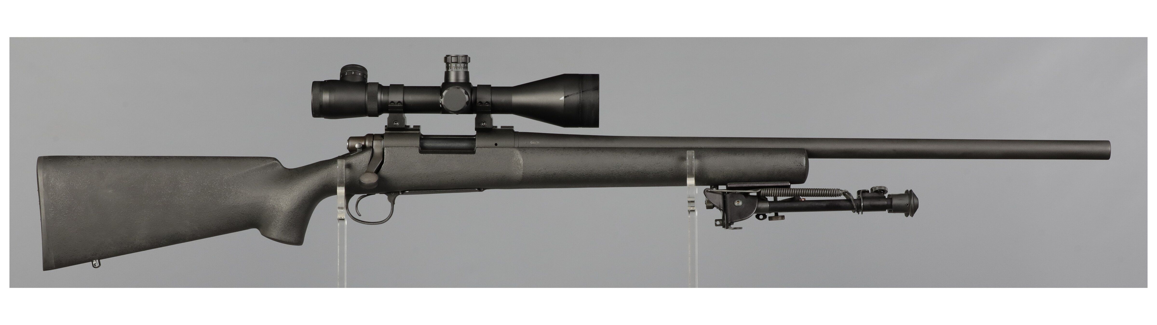 Remington Model 700 Bolt Action Rifle with Scope and Bipod | Rock ...