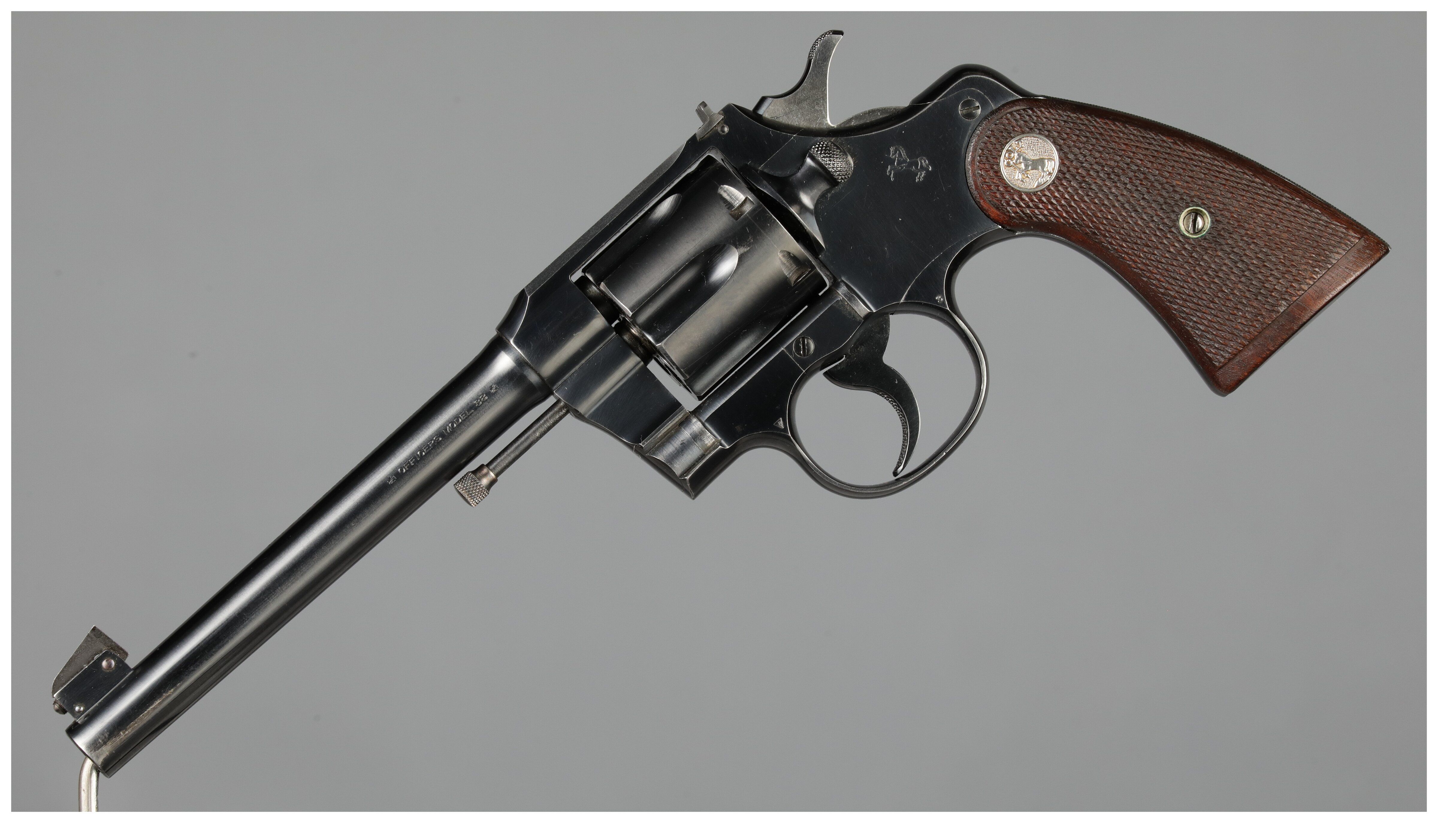 Colt Rv 192 Colt Officers Model Target Double Action Revolver | Rock Island Auction