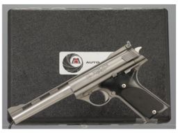 Auto Mag Model 180 Semi-Automatic Pistol in 44 AMP with Case