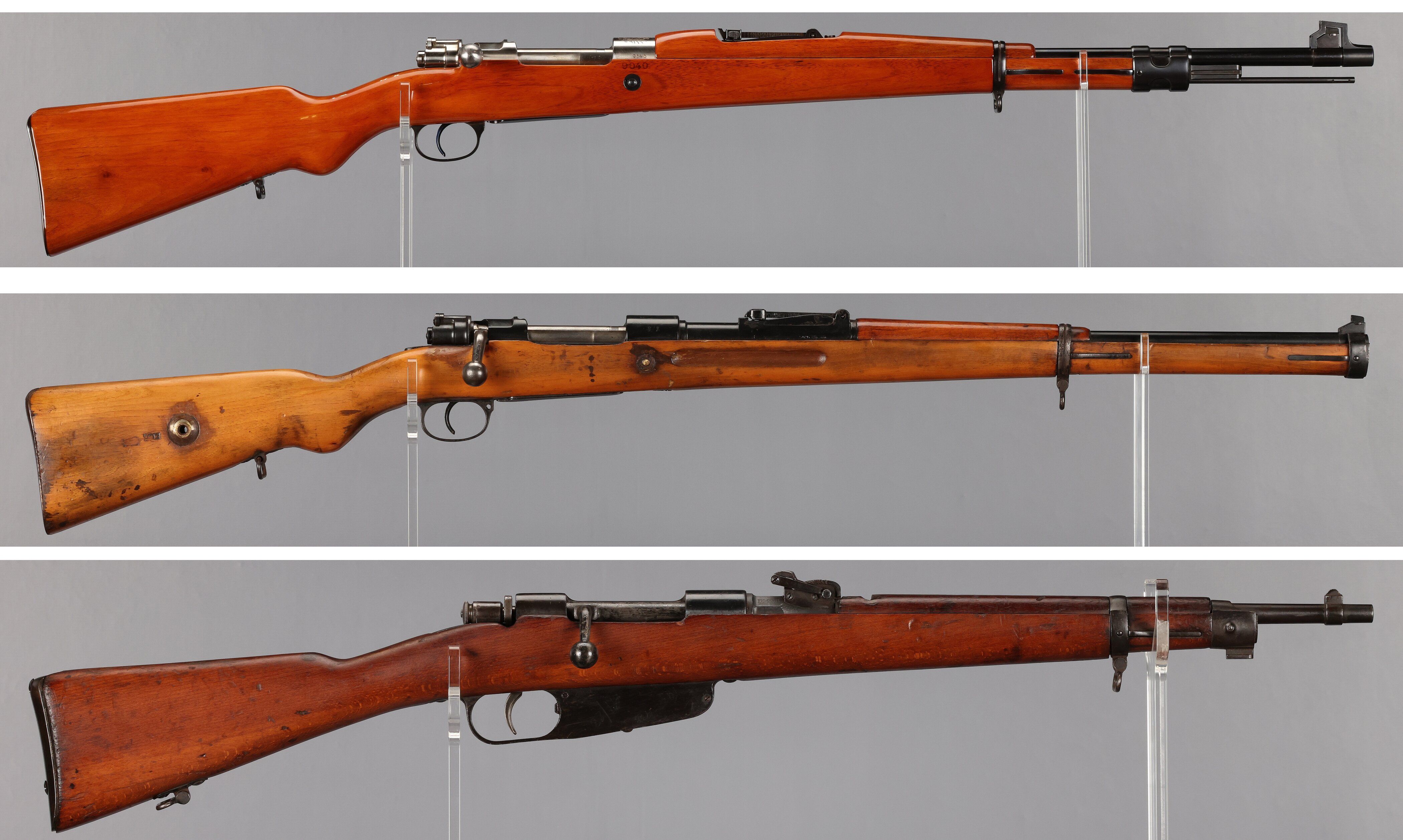 Three Military Pattern Bolt Action Rifles | Rock Island Auction