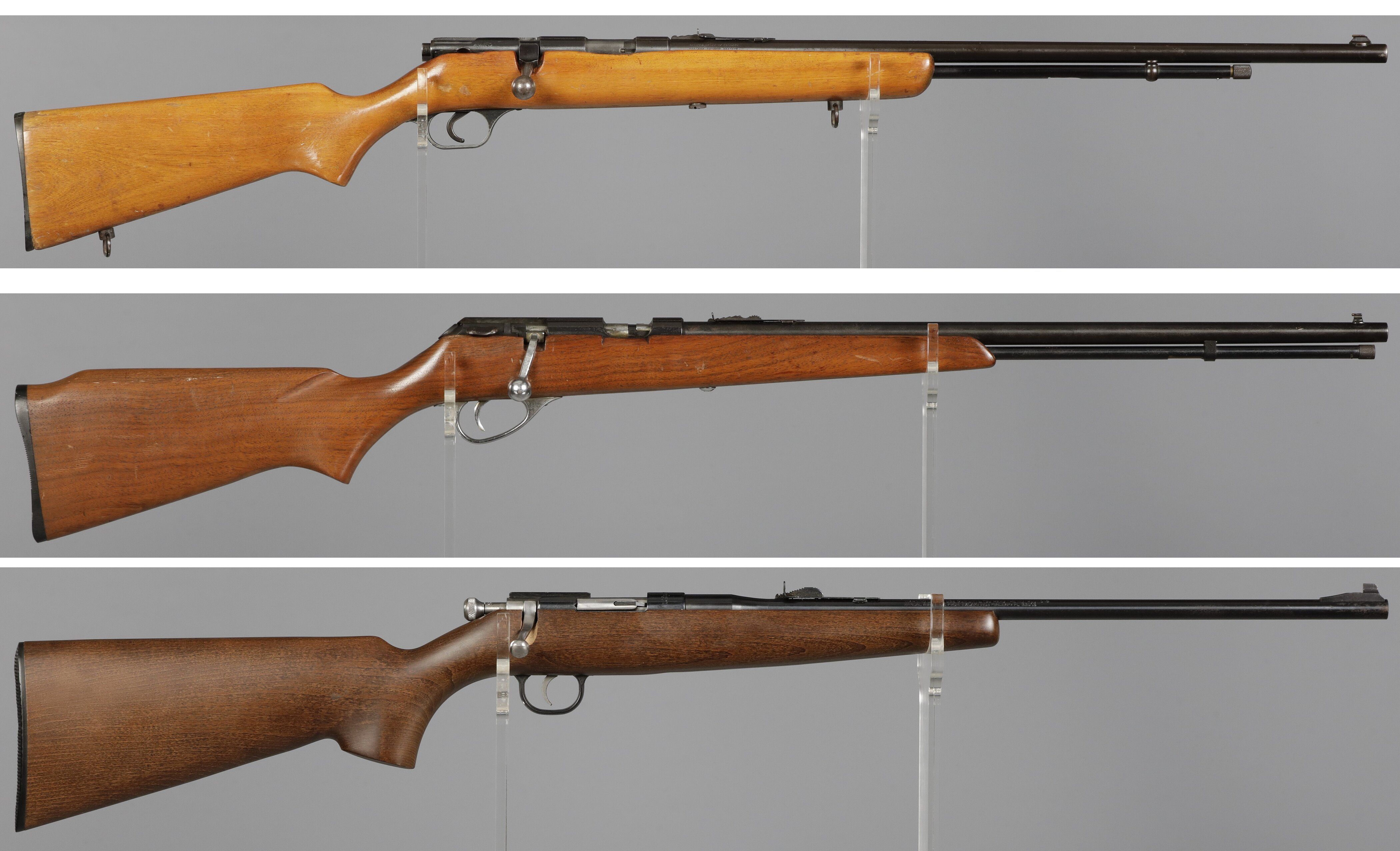 Three Bolt Action Rimfire Rifles | Rock Island Auction
