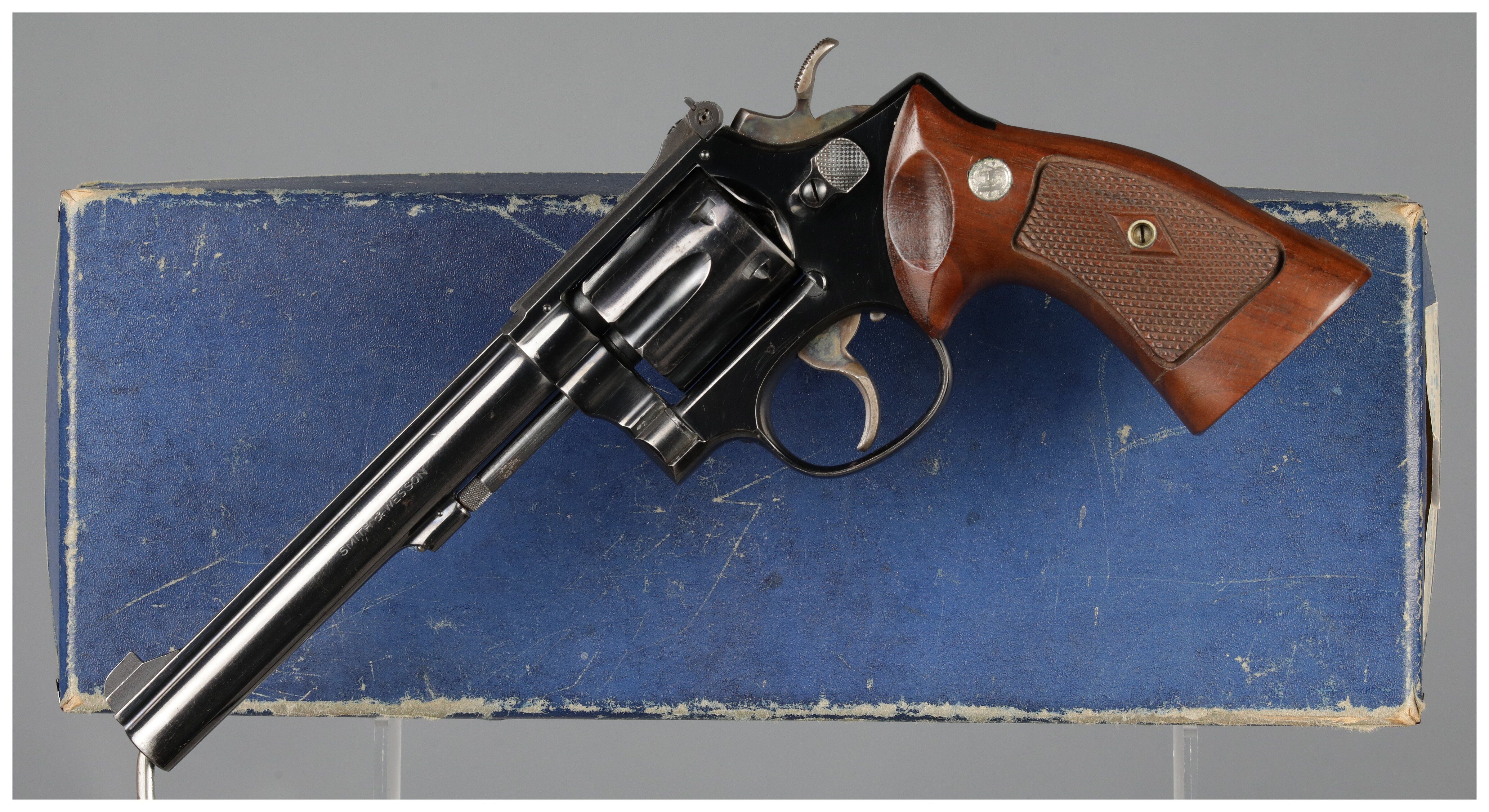 Smith & Wesson Model 17 Double Action Revolver with Box | Rock Island ...