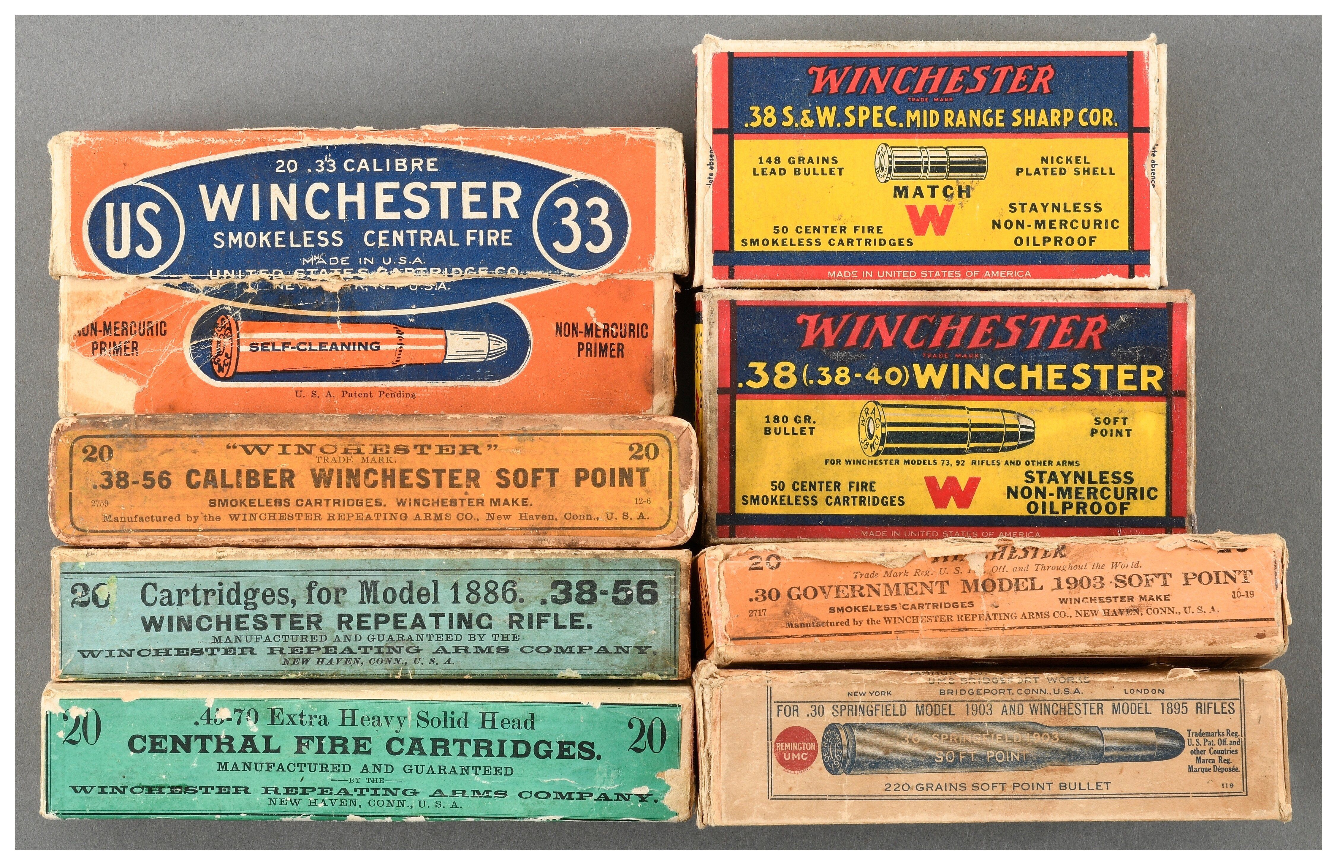 Group of Various Caliber Vintage Rifle Ammunition | Rock Island Auction
