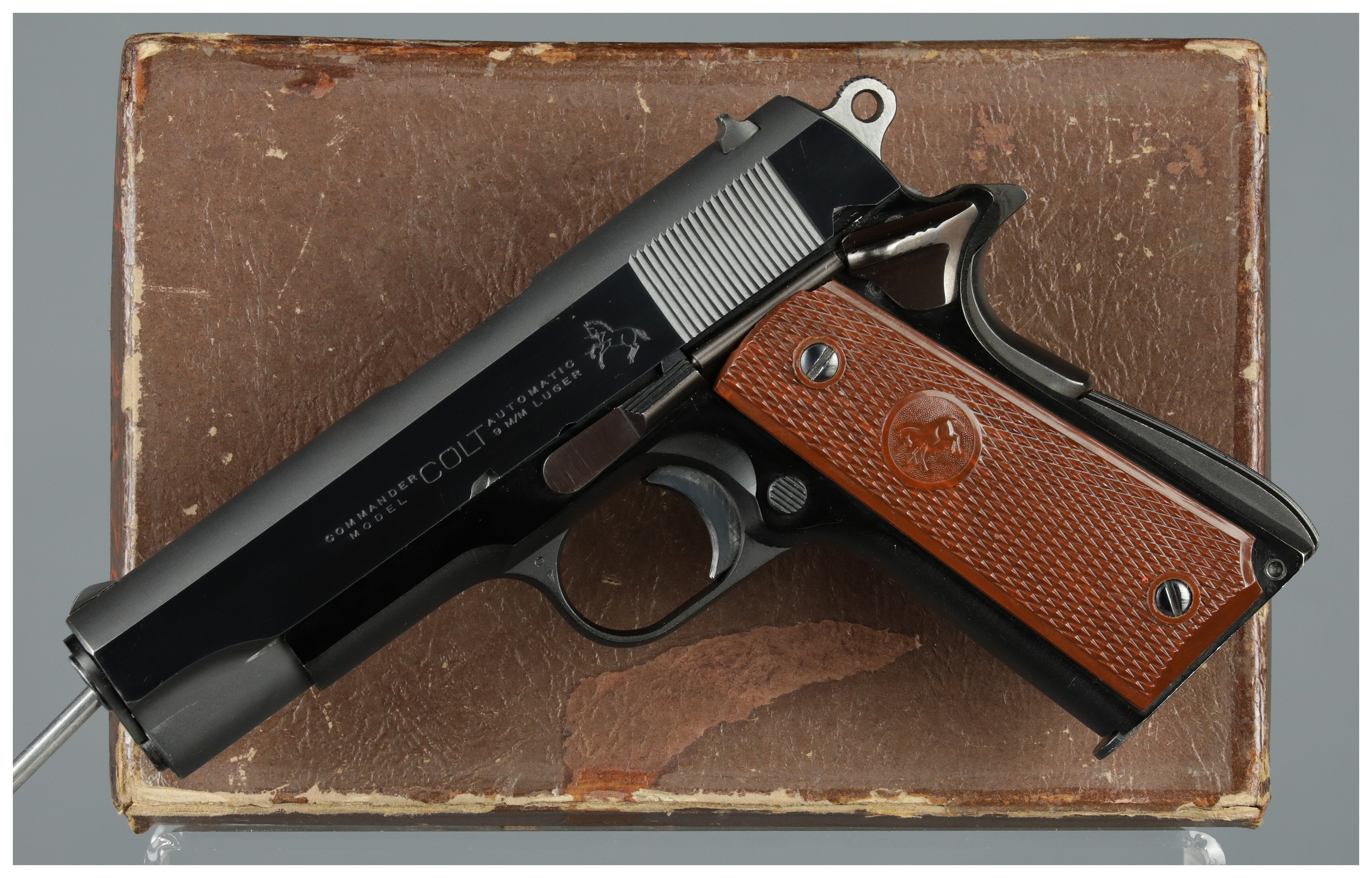 Colt Lightweight Commander Semi-Automatic Pistol with Box | Rock