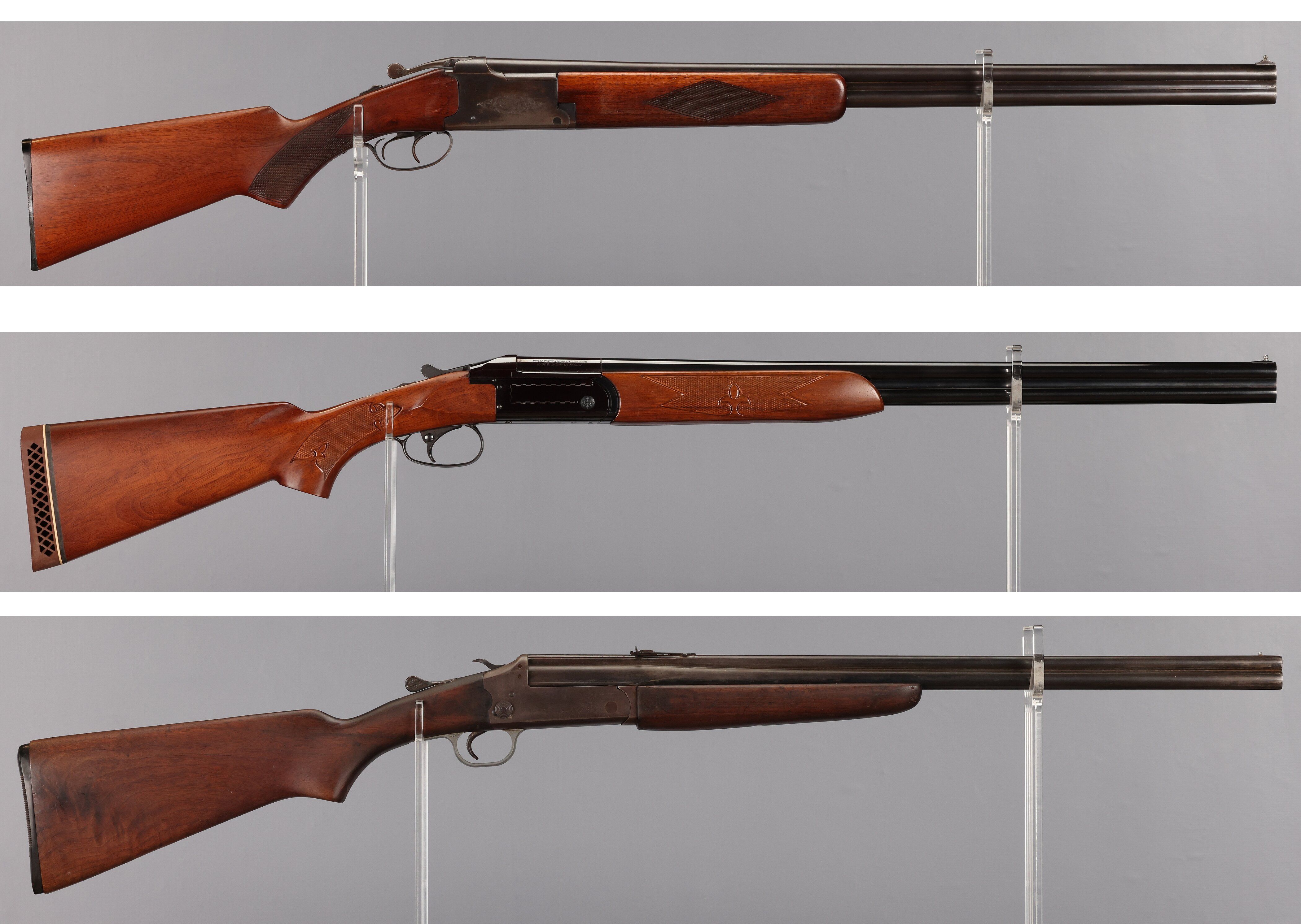 Three Savage Over/Under Long Guns | Rock Island Auction