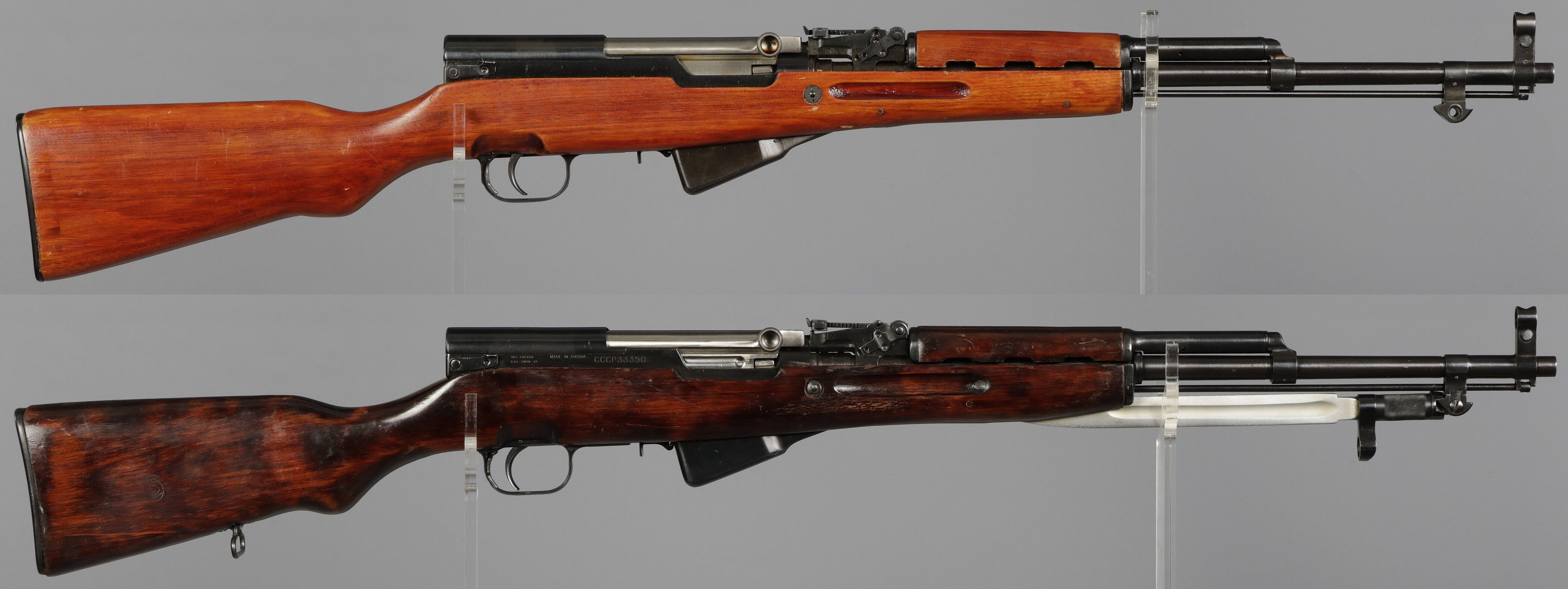 Two SKS Pattern Semi-Automatic Rifles | Rock Island Auction