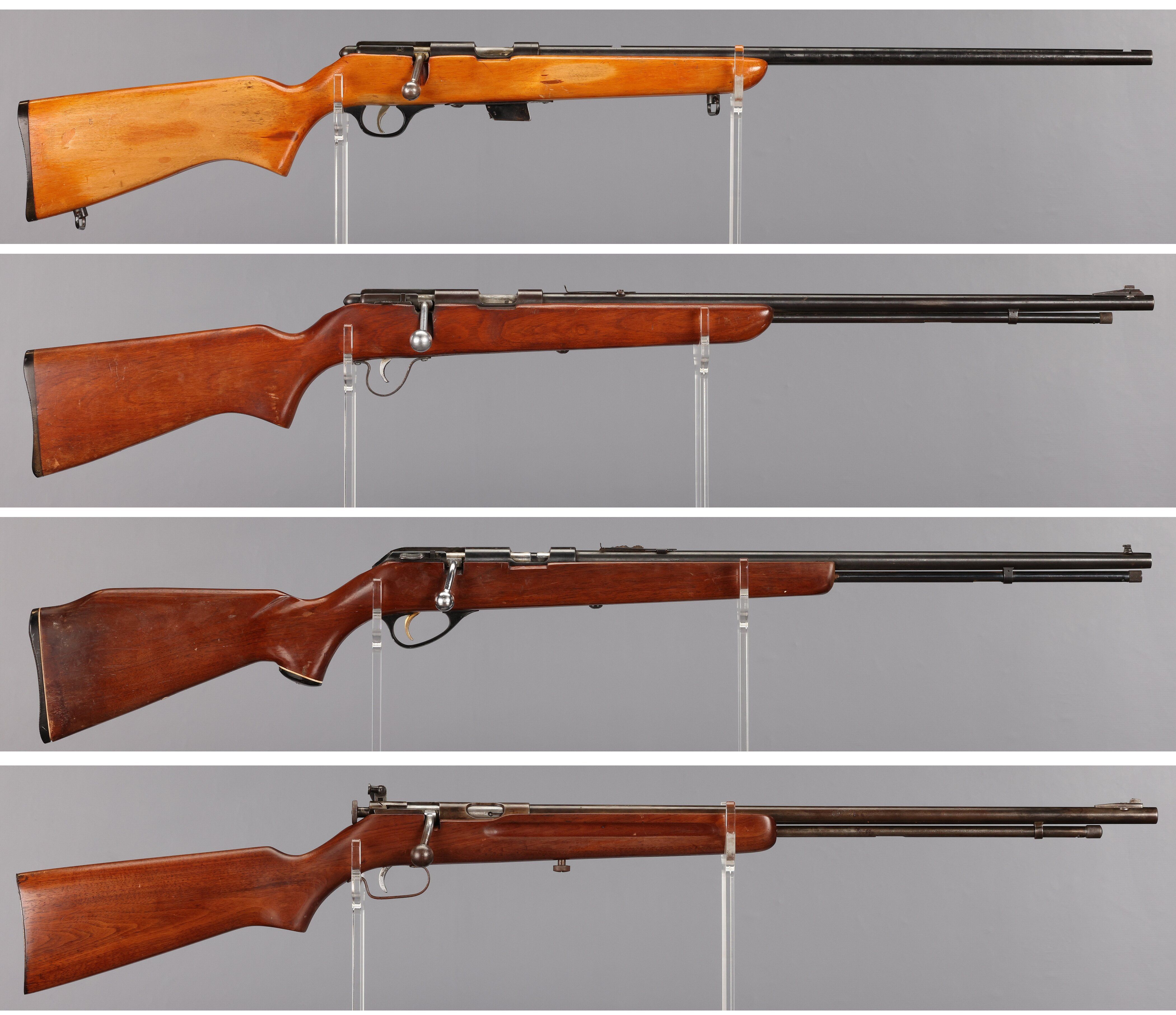 Four American Rimfire Bolt Actions Rifles | Rock Island Auction