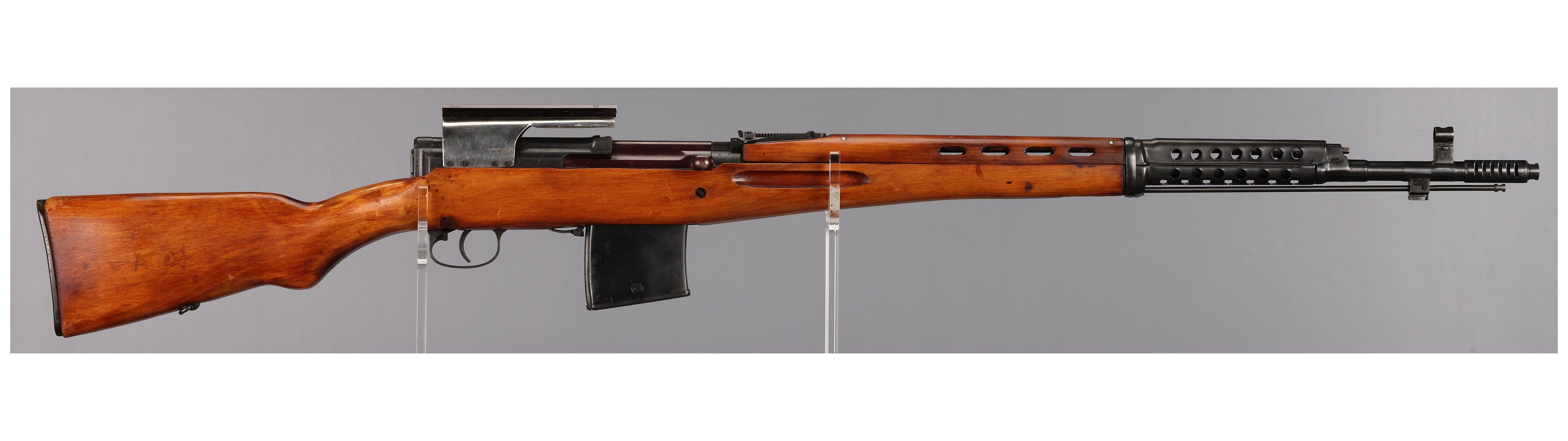 Tula Rifle World War II Soviet Tula Arsenal SVT-40 Semi-Automatic Rifle | Rock ...