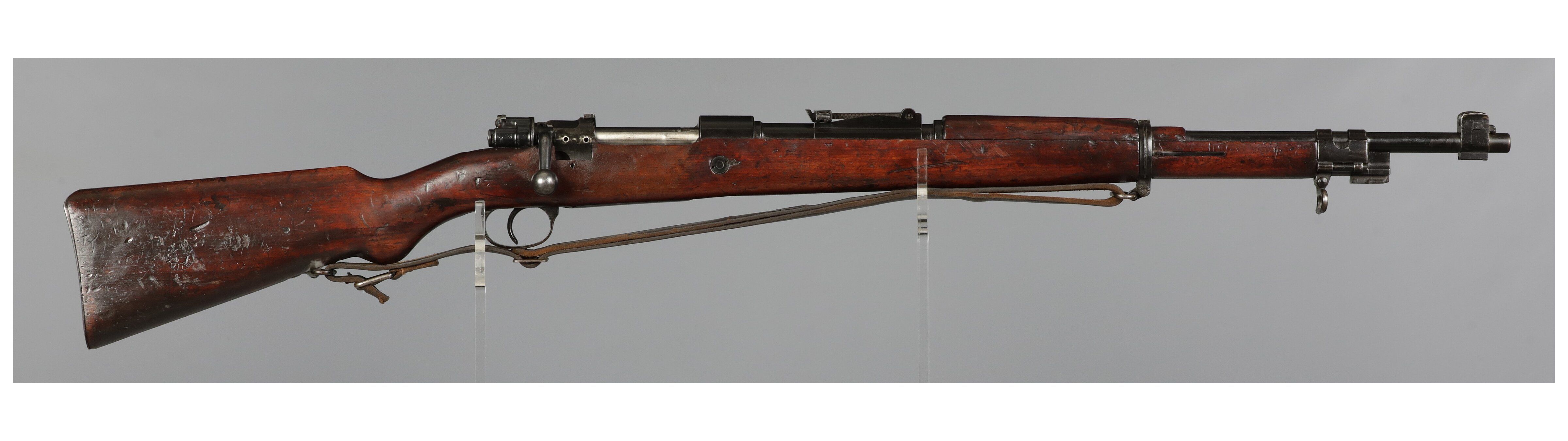 WWII Belgian Fabrique Nationale Model 1935 Mauser Rifle | Rock Island ...